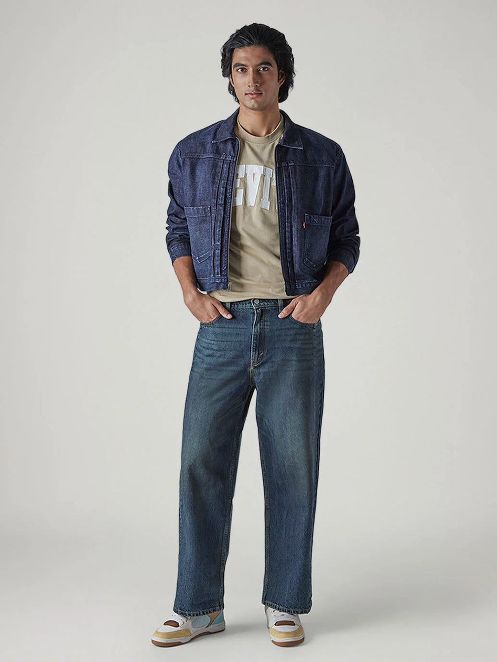 Baggy Fit Jeans – Brown
