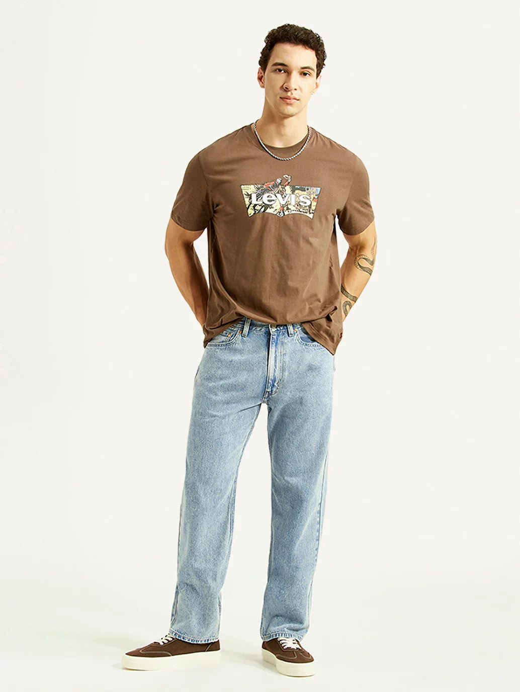 Baggy Fit Jeans – Washed Black