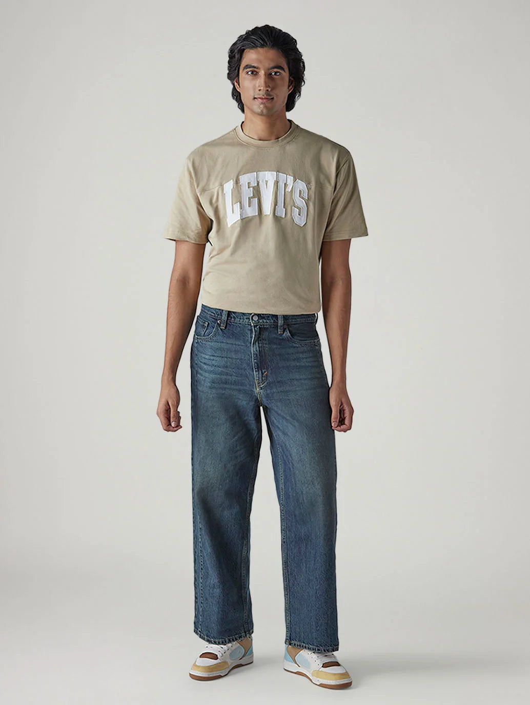 Baggy Fit Jeans – Brown