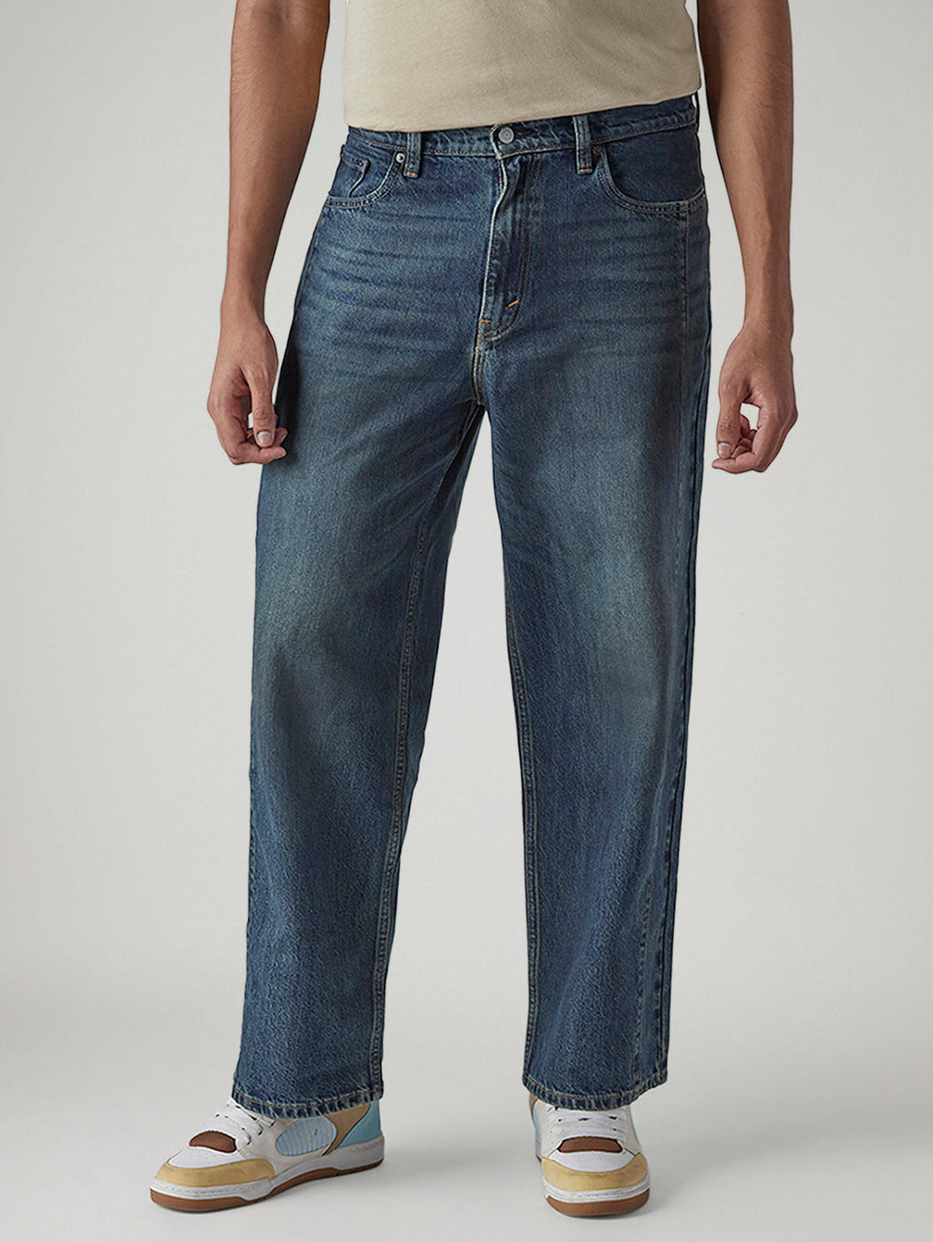 Baggy Fit Jeans – Brown