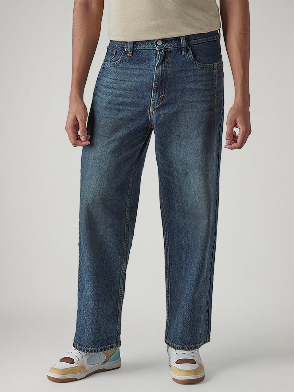 Baggy Fit Jeans – Brown