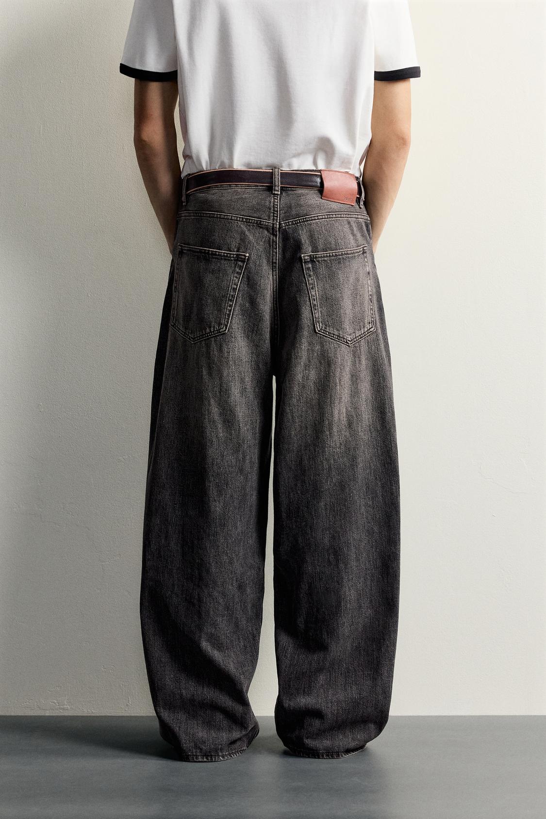 Extra Baggy Fit Jeans – Tinted Dark Indigo
