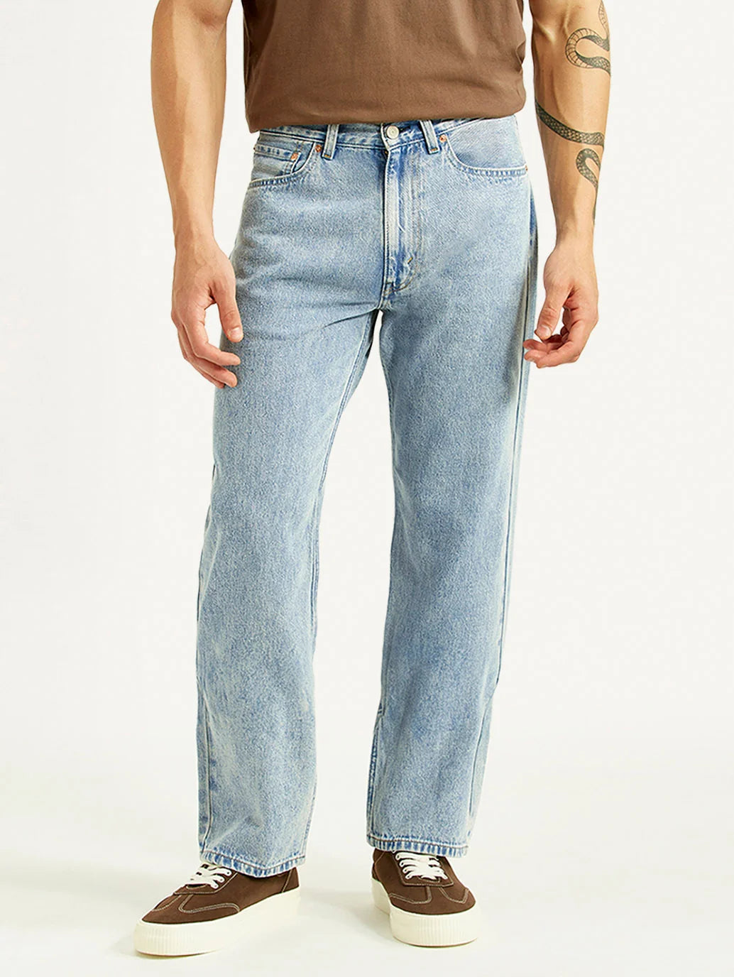 Baggy Fit Jeans – Washed Black