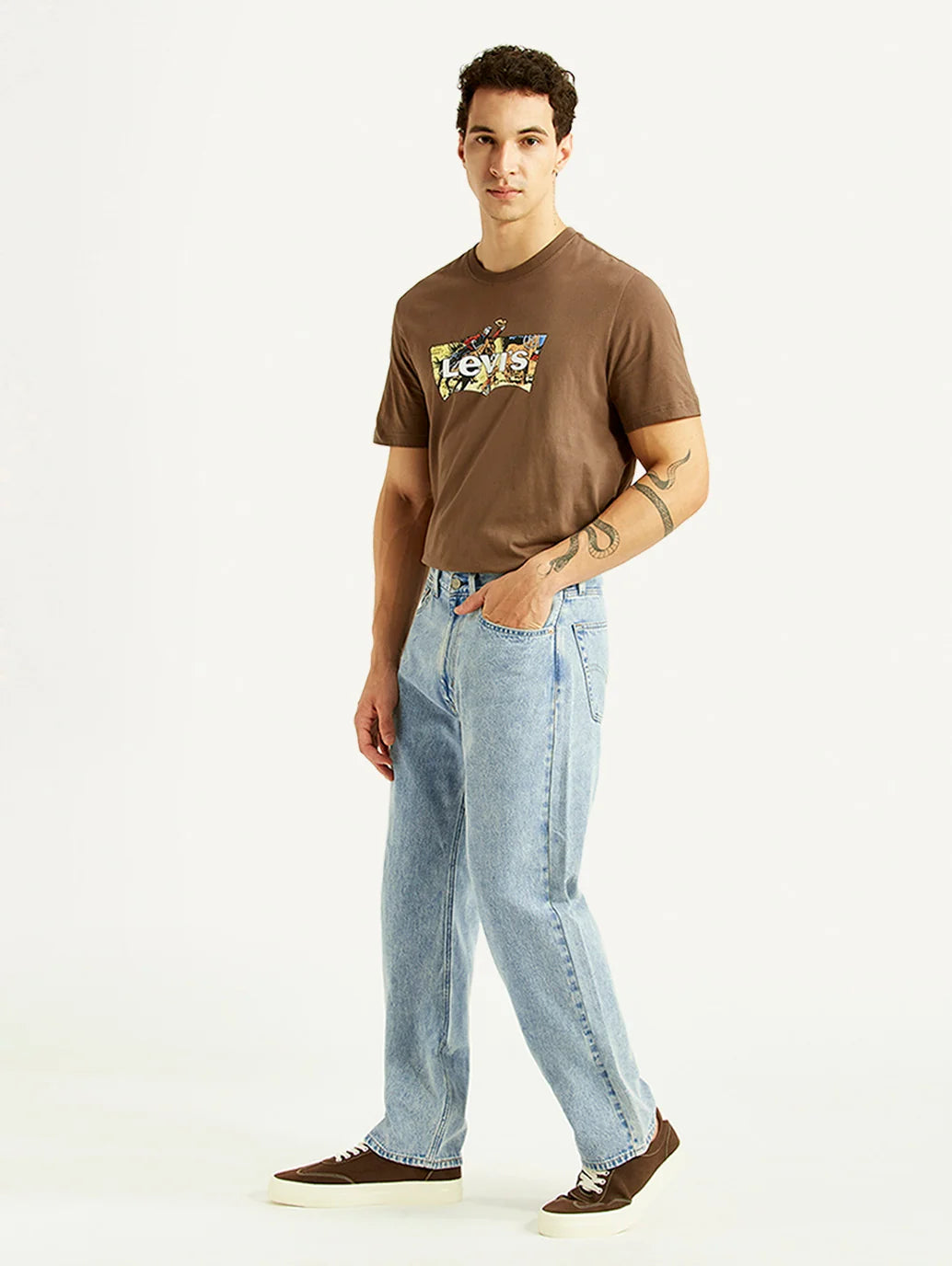Baggy Fit Jeans – Washed Black