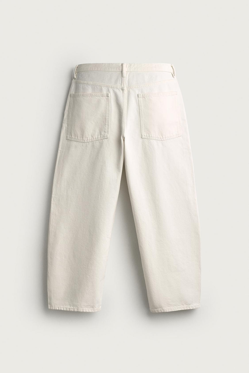 Baggy Fit Jeans – White