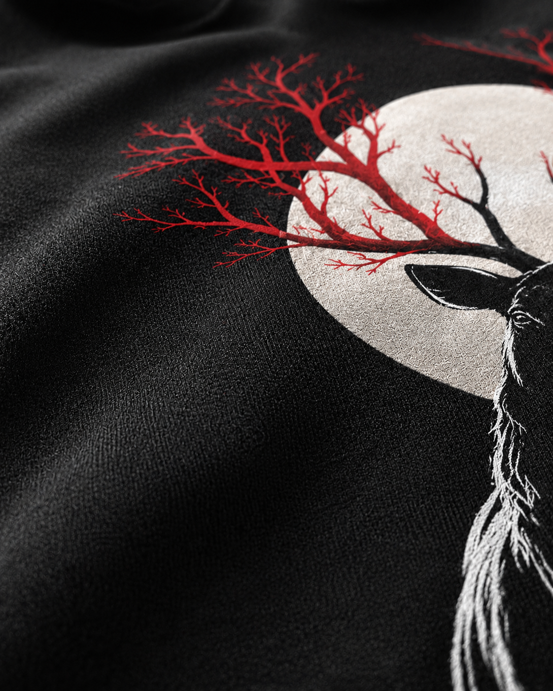 Moon Stag Oversized T-Shirt