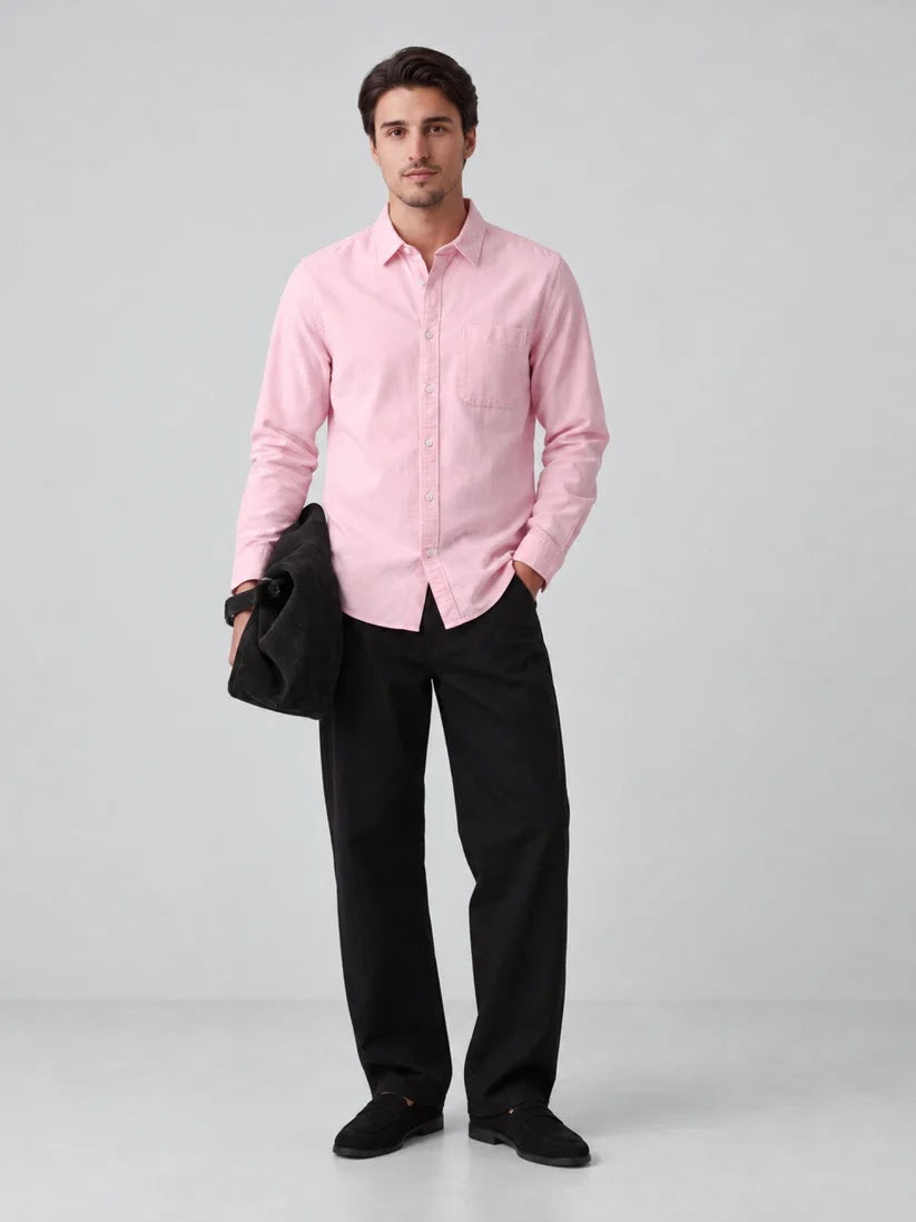 Oxford Shirt – Baby Pink