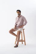 Linen Shirt – Blush Pink