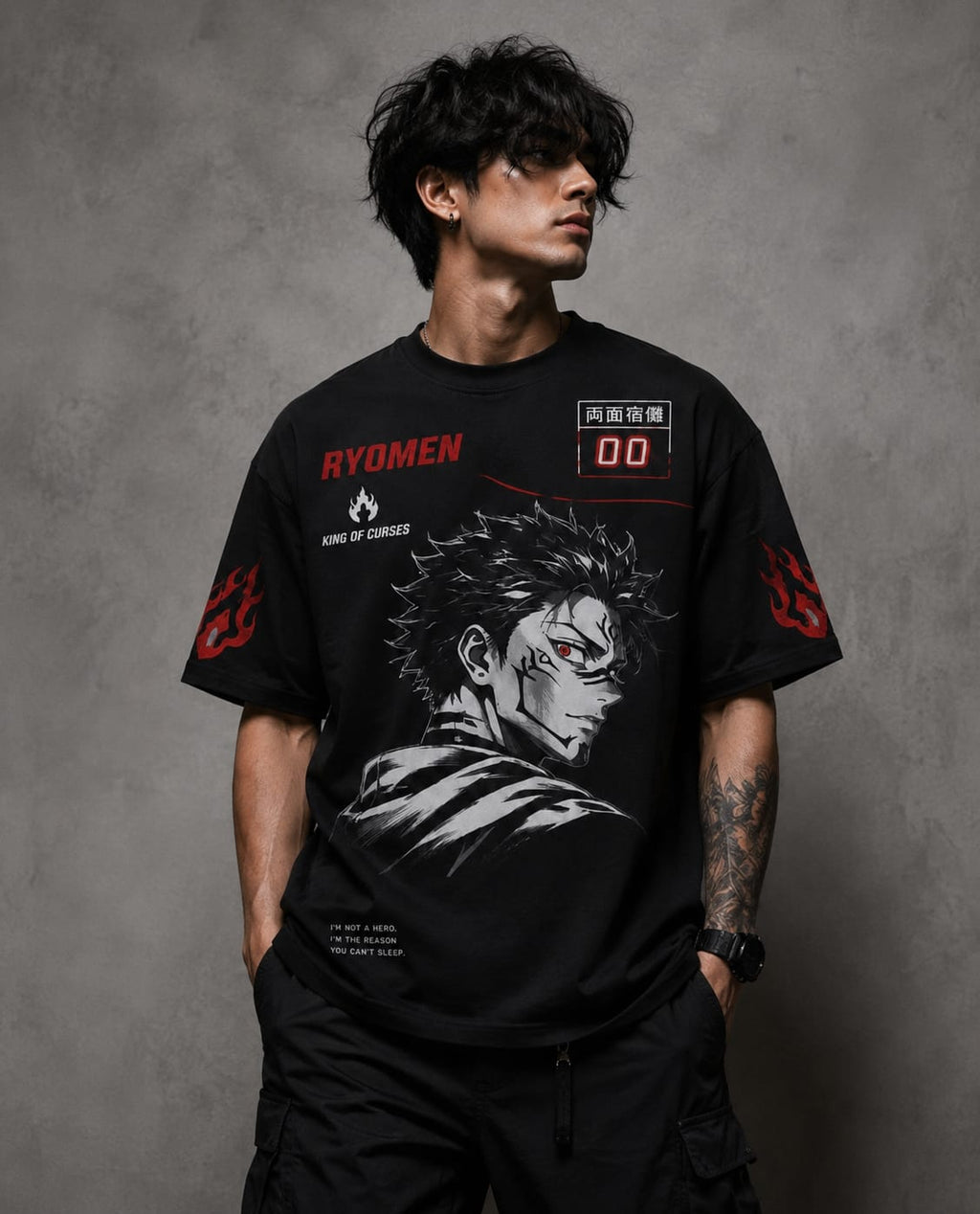 King of Curses Oversized T-Shirt