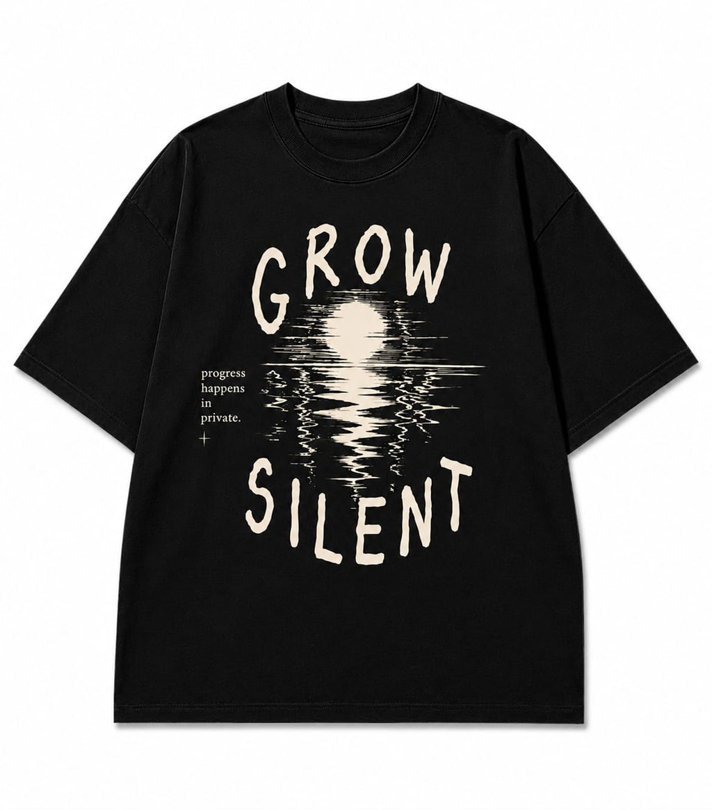 Grow Silent Oversized T-Shirt