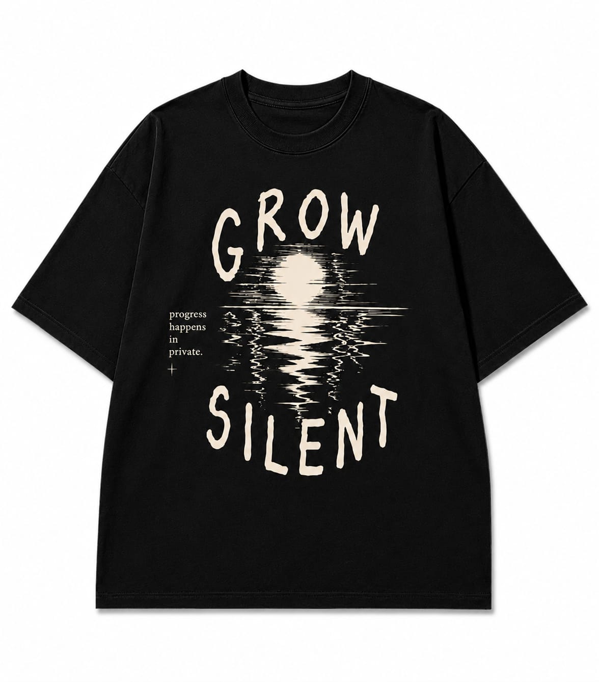 Grow Silent Oversized T-Shirt