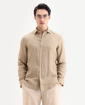 Linen Shirt – Light Khaki