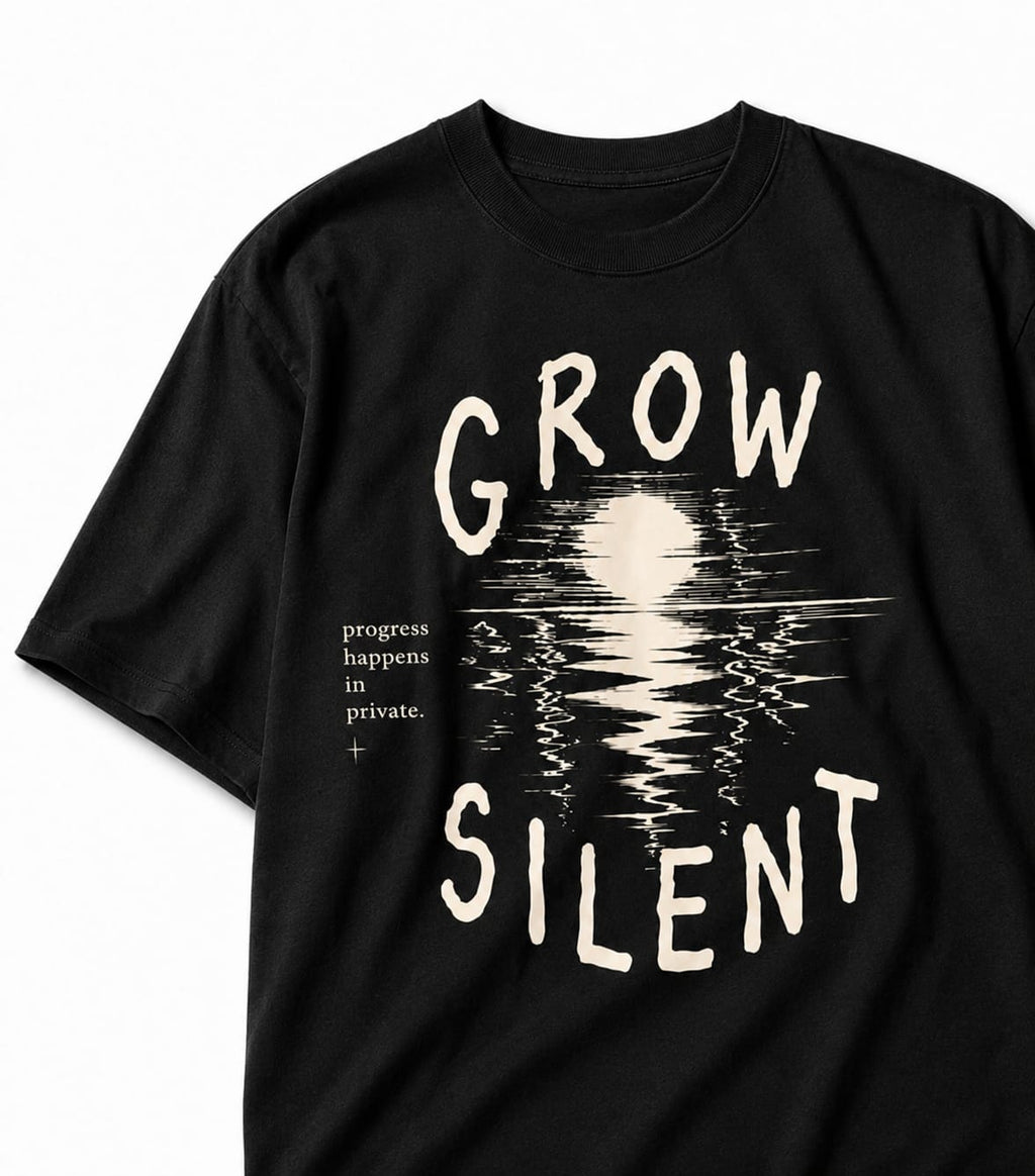 Grow Silent Oversized T-Shirt