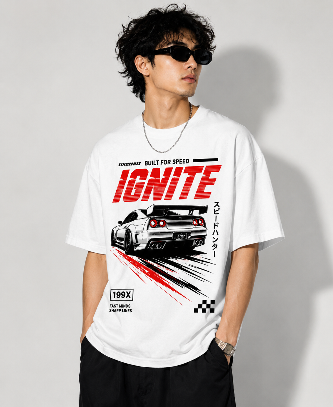 Ignite Built For Speed Oversized T-Shirt