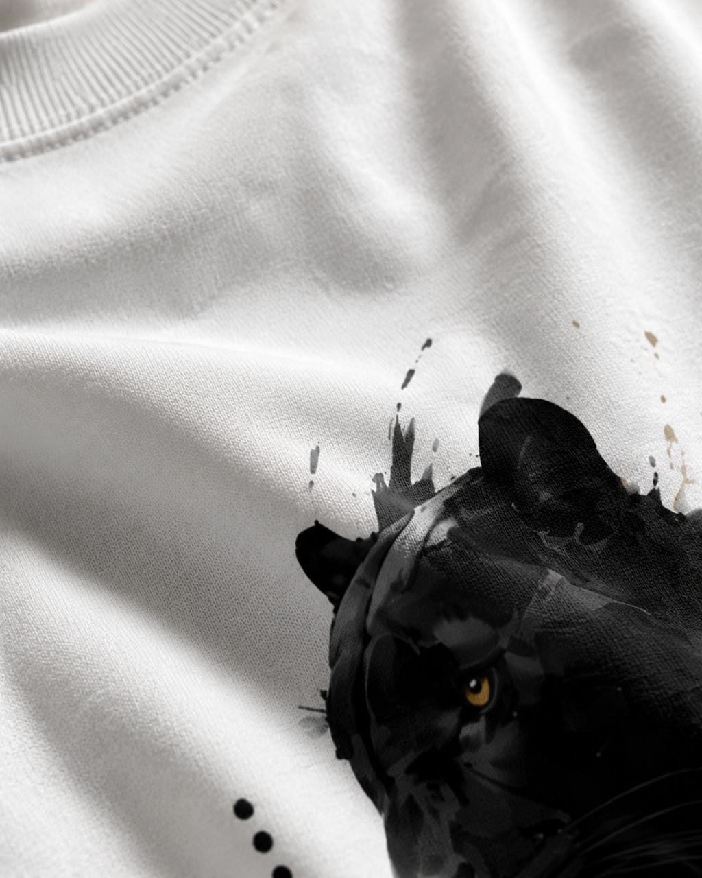 Ink Splash Oversized T-Shirt