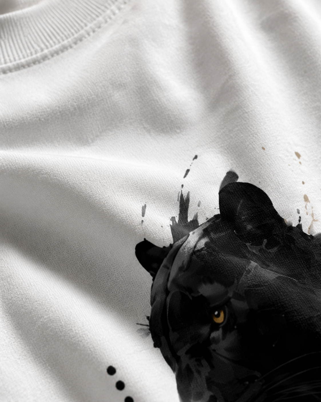 Ink Splash Oversized T-Shirt