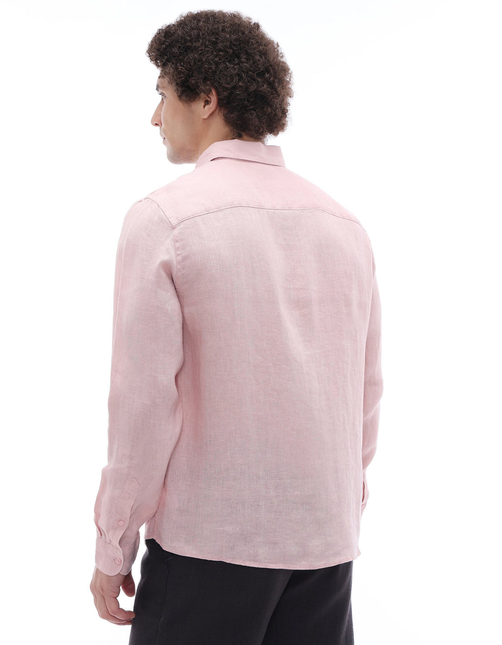 Linen Shirt – Dusty Pink