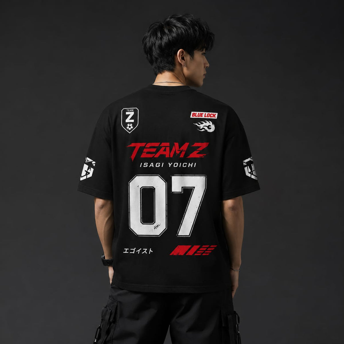 Team Z 07 Jersey Oversized T-Shirt