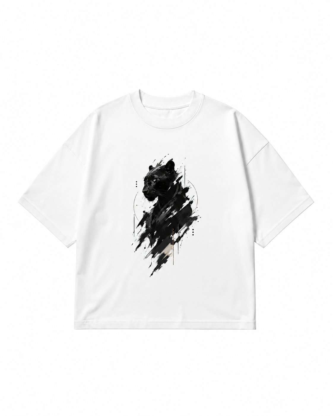 Ink Splash Oversized T-Shirt