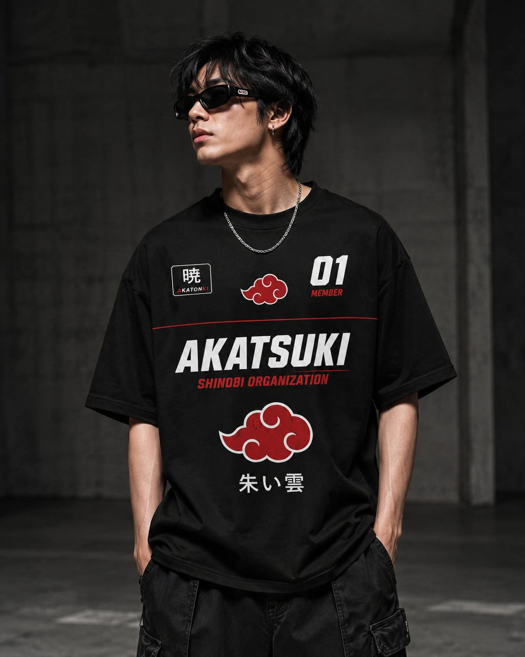 Red Cloud Shinobi Oversized T-Shirt