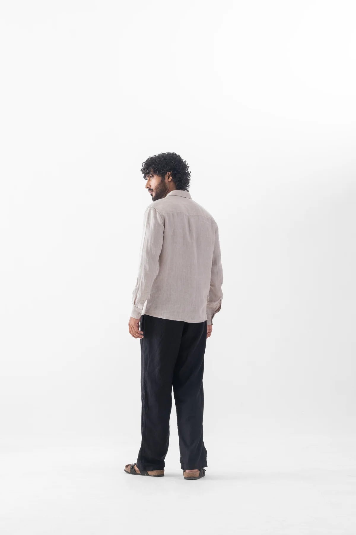 Linen Shirt – Stone