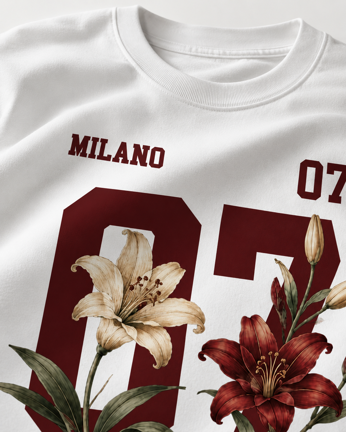 Milano 07 Lily Varsity Oversized T-Shirt