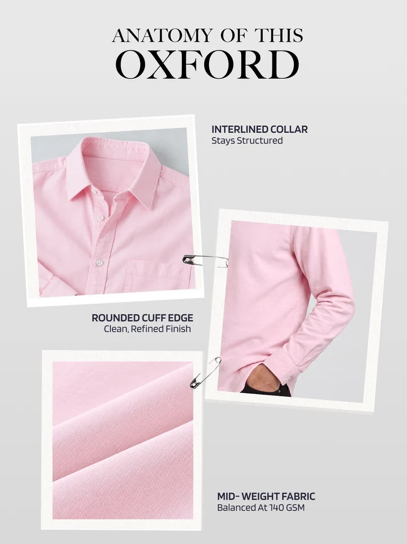 Oxford Shirt – Baby Pink