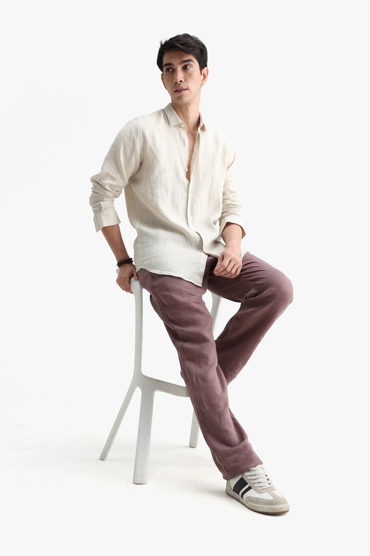 Linen Shirt – Ivory