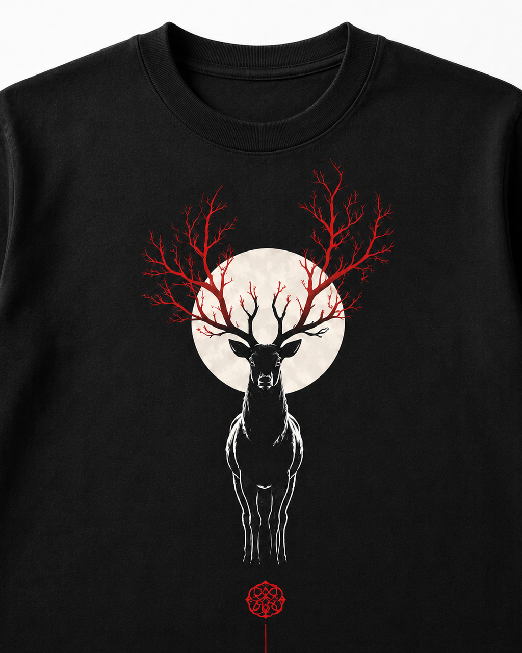 Moon Stag Oversized T-Shirt