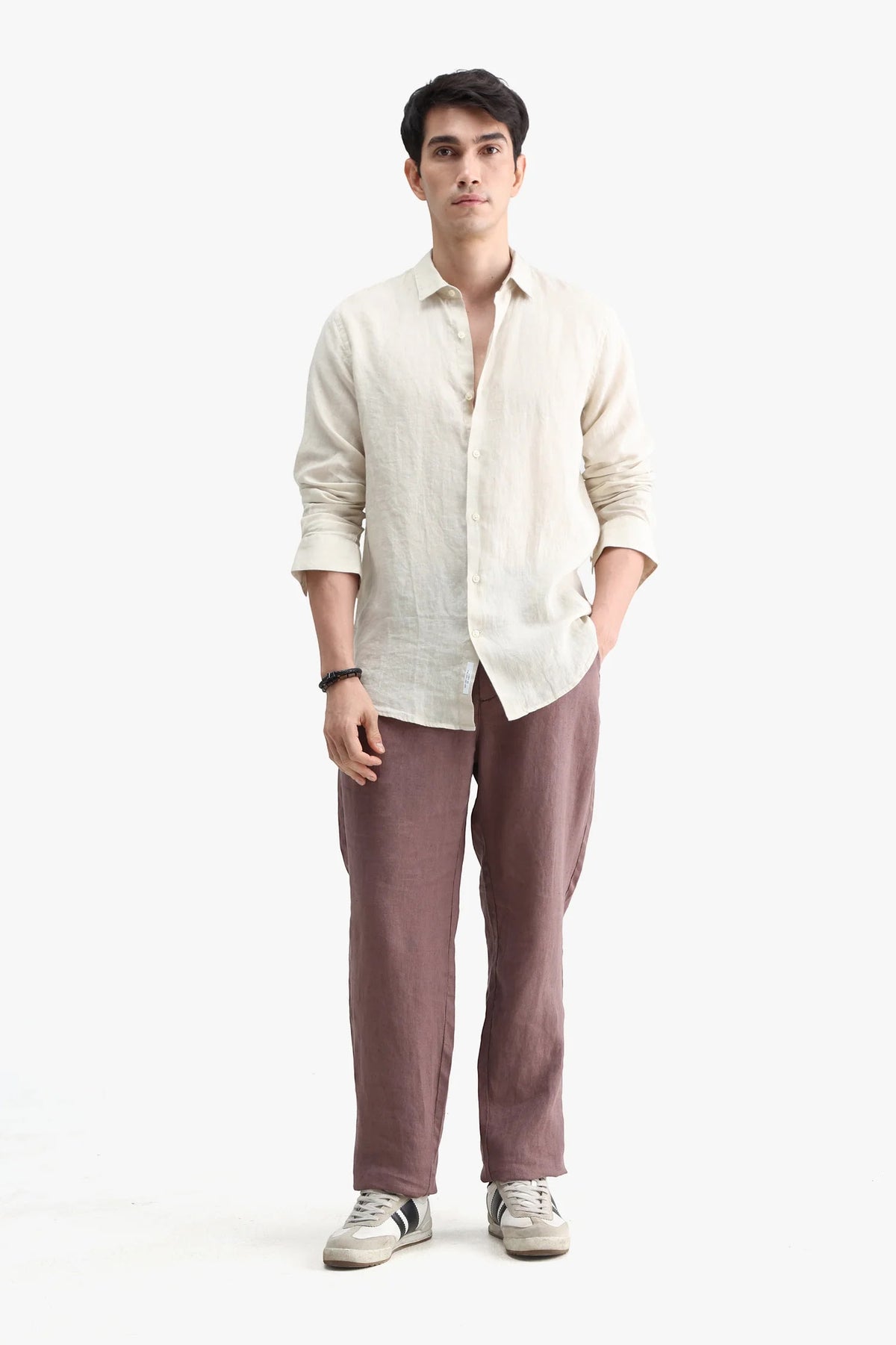 Linen Shirt – Ivory