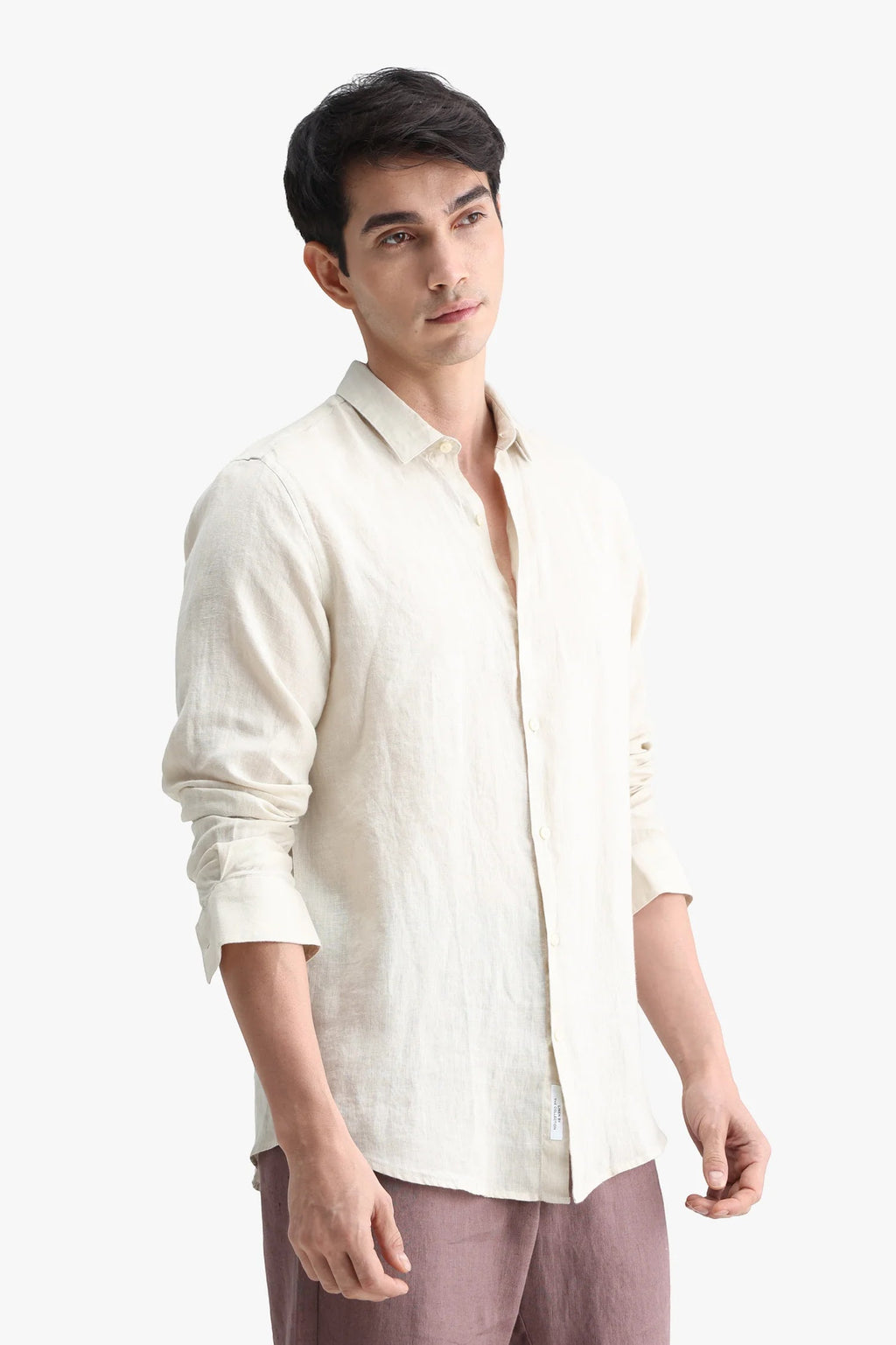 Linen Shirt – Ivory