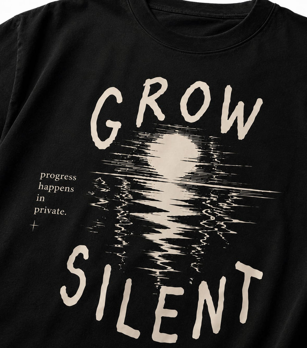 Grow Silent Oversized T-Shirt