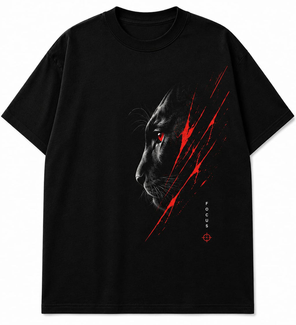 Shadow Panther Oversized T-Shirt
