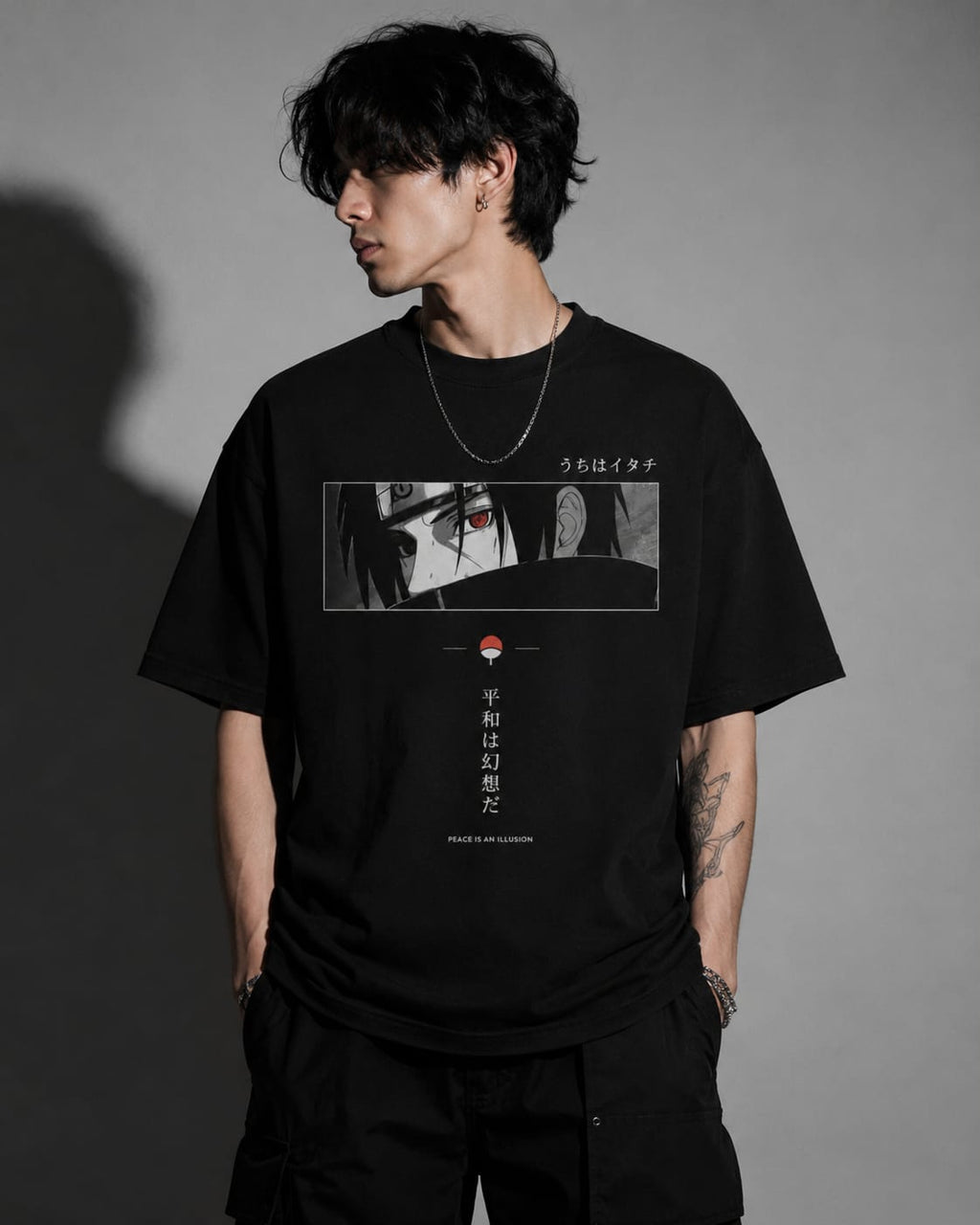 Peace Is In Isolation Oversized T-Shirt