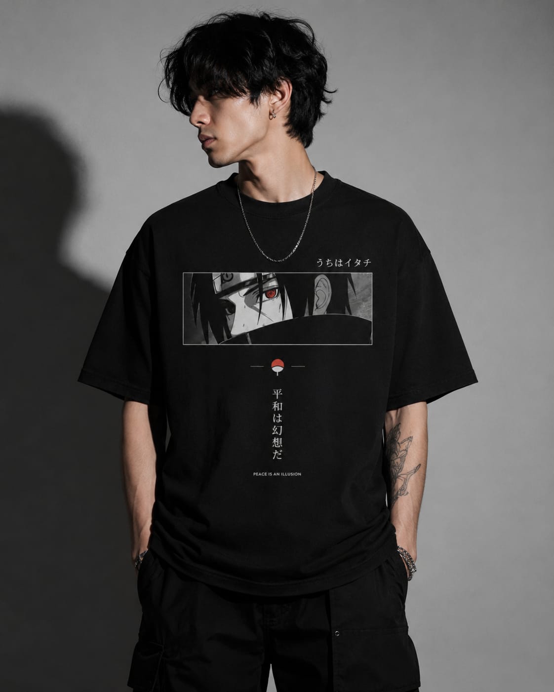 Peace Is In Isolation Oversized T-Shirt
