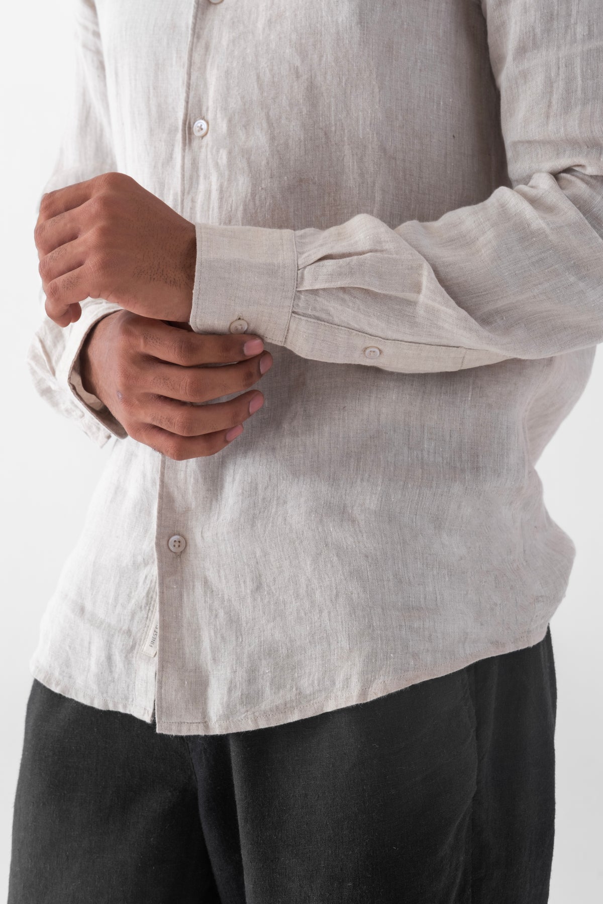 Linen Shirt – Stone
