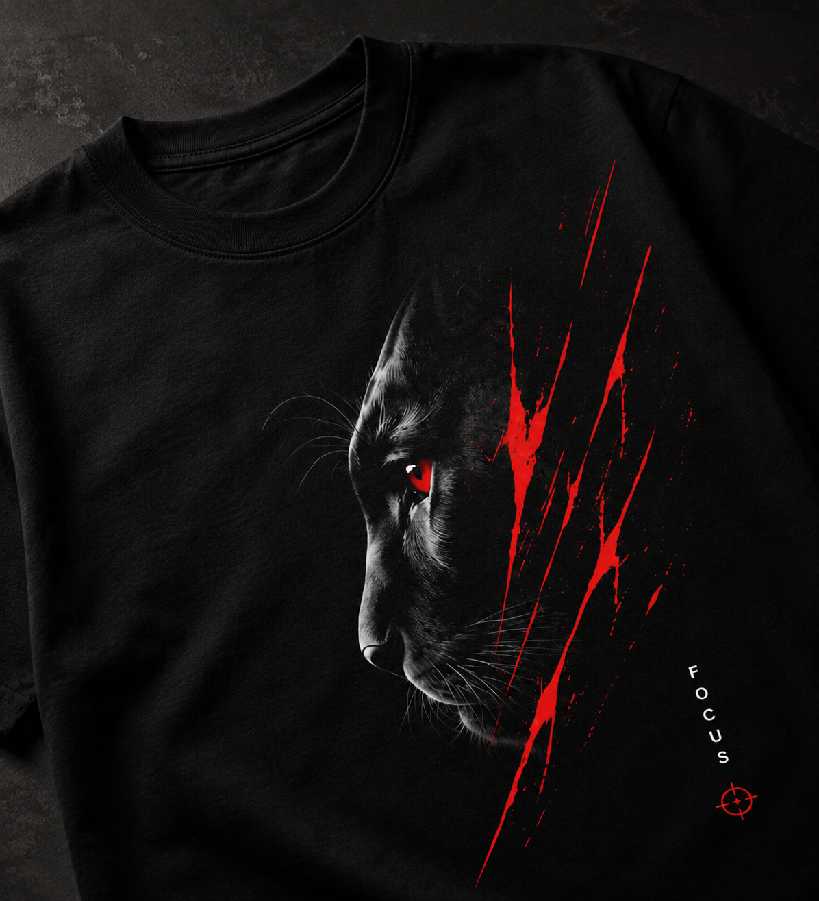 Shadow Panther Oversized T-Shirt