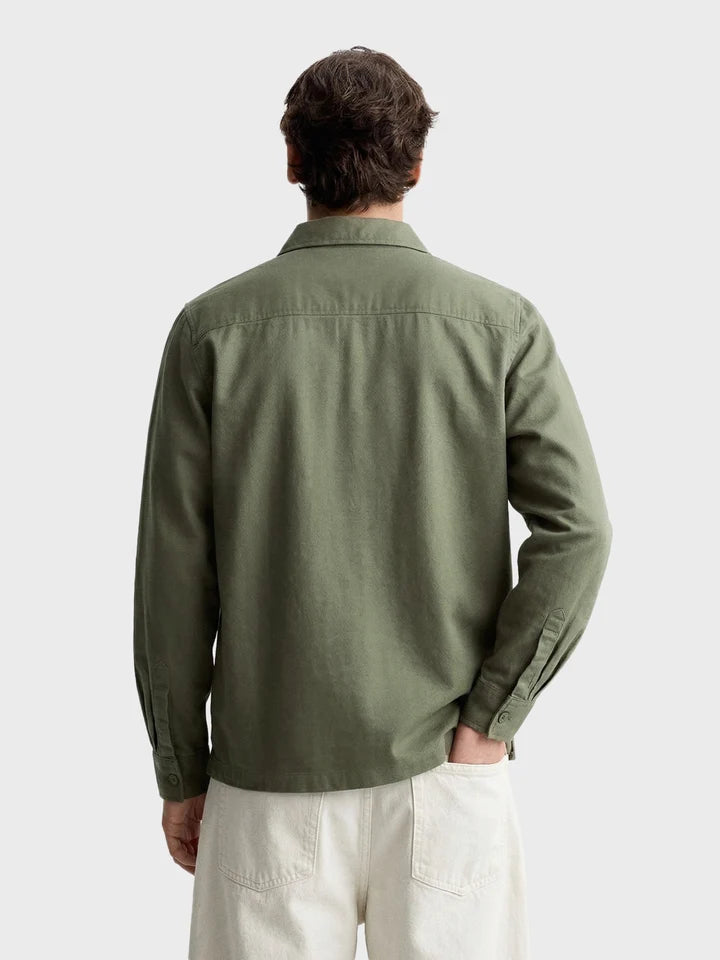 Green Linen Shirt