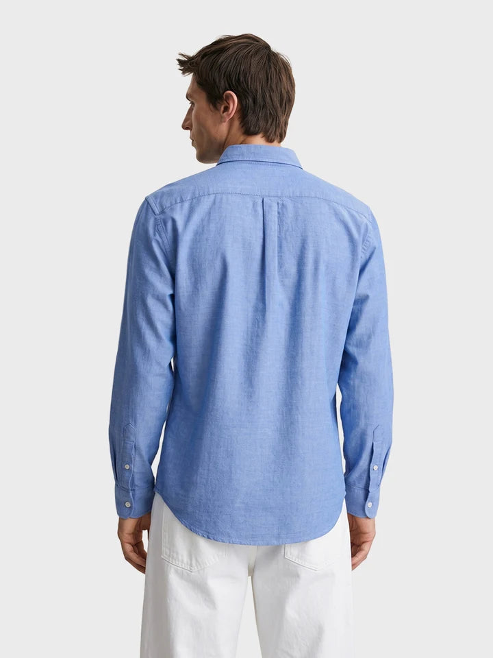 Sky Blue Linen Shirt