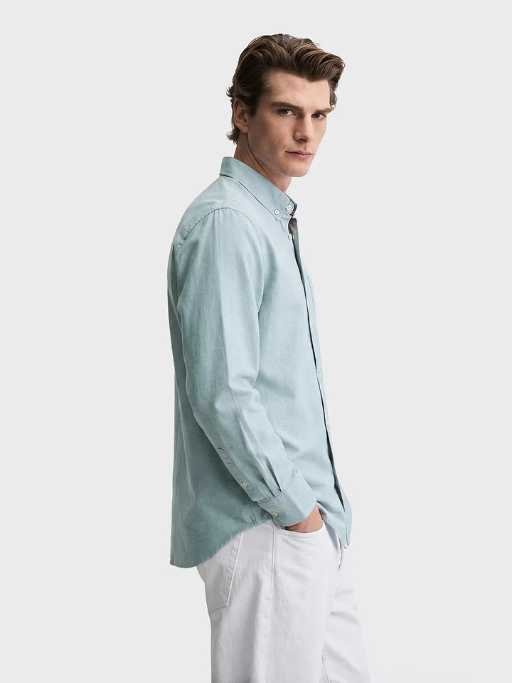Light Green Linen Shirt