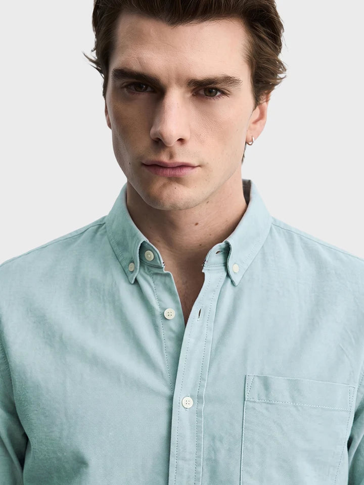 Light Green Linen Shirt