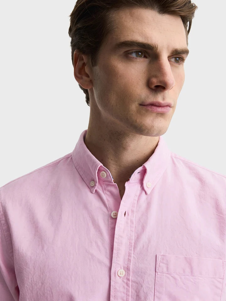 Pink Linen Shirt