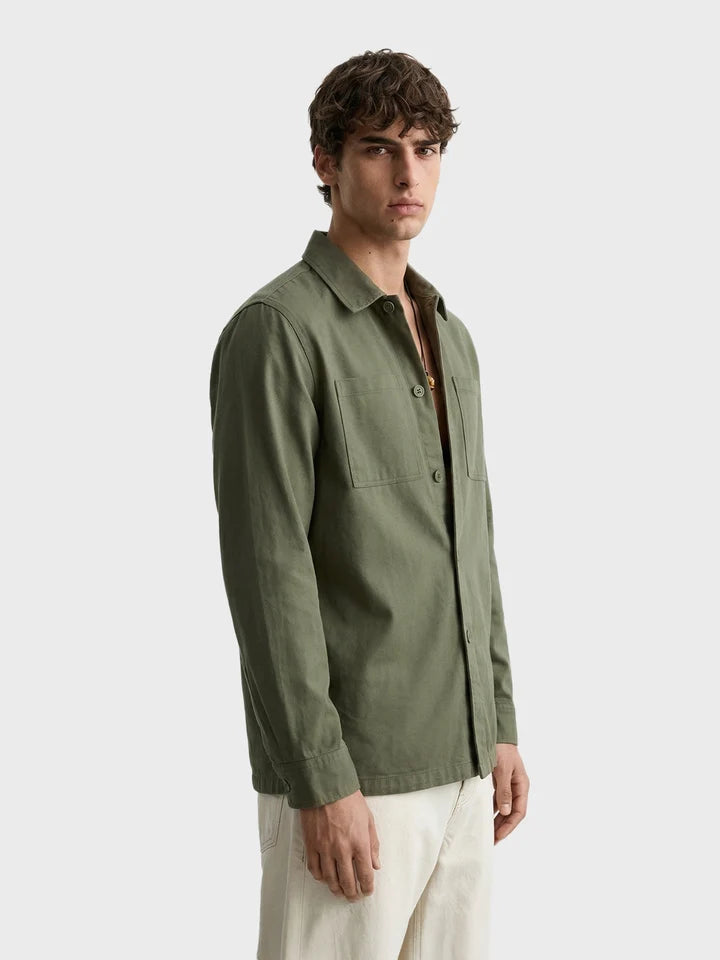 Green Linen Shirt