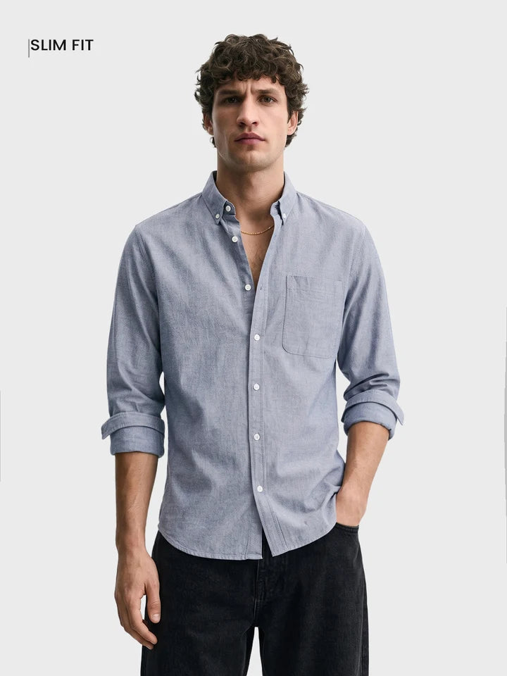 Grey Linen Shirt
